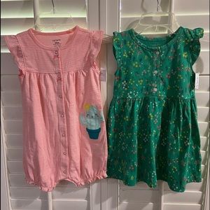 NWT! Two Carter's outfits - size 24 months